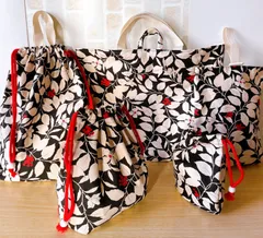 【匿名配送】ハンドメイド　入園入学5点セット㊸