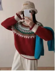 ノルディック ニット