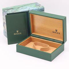 良品 ロレックス オイスター 68273 空箱 グリーンカラー 腕時計用