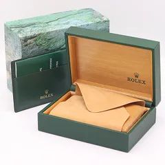 超美品ROLEX Oyster ロレックス　オイスター空箱　14060 良品 ロレックス オイスター 14060 空箱 グリーンカラー 腕時計用