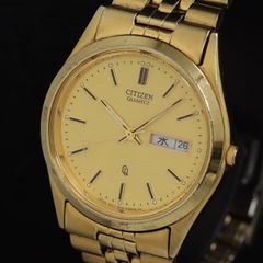 syota 様 CITIZEN シチズン ゴールド デイデイト 新品電池 メンズ