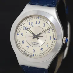 QZ スウォッチ アイロニー シルバ―文字盤 レディース腕時計 2000000 NSK KRK