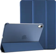 ProCase iPad 11世代/10世代 ケース iPad（A16）11インチ 2025/10.9インチ 2022通用 軽量 耐衝撃 三つ折り スタンド スマートカバー（ネイビー）