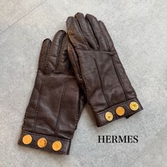 HERMES レザー手袋 セリエ 7.5 箱付き - メルカリ