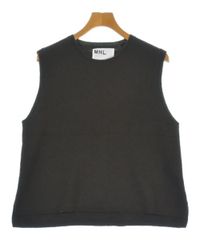 MHL. ジップベスト L カーキ 日本製 美品 春向け - メルカリ