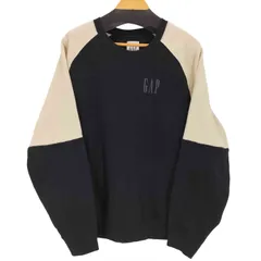 ギャップ Gap ロゴ刺繍 ラグランスリーブクルーネックスウェット メンズ import：L 