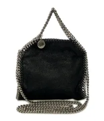 美品 ステラマッカートニー チェーンショルダーバッグ 斜め掛け ハンドバッグ ファラベラ タイニー 391698 W9132 レディース Stella McCartney