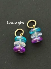 4179個性派ピアス 樹脂ピアス ピアリングチャーム