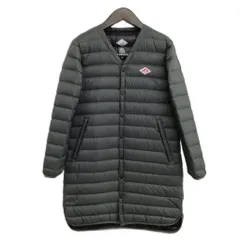 ダントン DANTON JD-8935 V Neck Inner Down Long Jacket インナー ロング ダウン ジャケット 34 チャコール