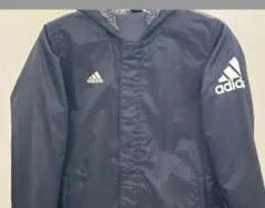 adidas  アディダス　CLIMAPROOF    ベンチコート　裏起毛　Ｓサイズ　ブラック