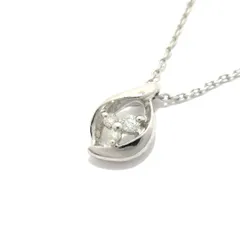 4℃(ヨンドシー) ネックレス - K10×ダイヤモンド