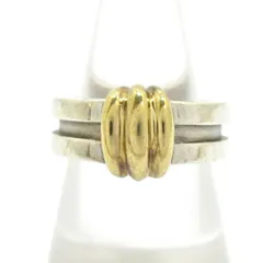 TIFFANY&Co.(ティファニー) リング グルーブ シルバー×K18YG