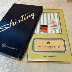 東京大丸百貨店オーダーワイシャツお仕立承り券 - メルカリ