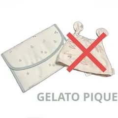 ジェラートピケ 母子手帳ケースMサイズ フルーツ柄