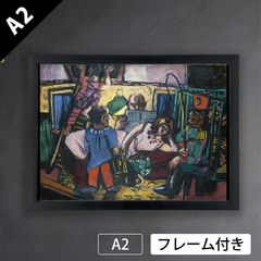 ピーターマックス バットマン 万華鏡 ポスター ブリキ看板 セット