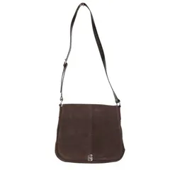 Lauren Ralph Lauren スエード フラップ ショルダーバッグ 茶 中古・古着通販】LAUREN RALPH LAUREN (ローレンラルフローレン