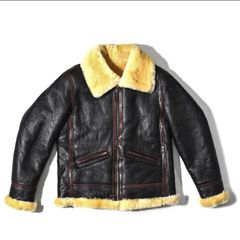 BOOTLEGGERS ブートレガーズ レザージャケット革ジャン 34 レッド 