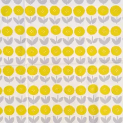 生地・ハギレ　ボタンフラワー　KOKKA