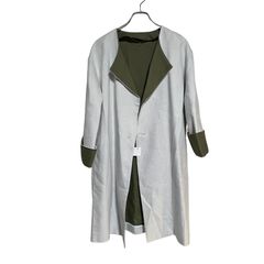  【タグ付き 未使用】 Loungedress ラウンジドレス ジャケット コート シンプル レディース F【ZK48】