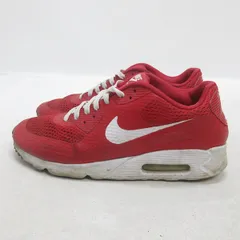 t■【26.5cm】ナイキ/NIKE AIRMAX90 URTRA ESSENTIALランニングシューズ■赤/men's/47【中古】■