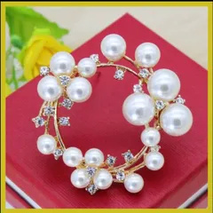 【最安値】パールブローチ 卒業式 入学式 コサージュ 結婚式 発表会 パーティー セミフォーマル 高みえ ドレス スーツ参列 卒園式 入園式