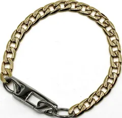 ブレスレット ディーゼル ステンレス チェーン18.5cm ゴールド/シルバー色 DIESEL bowl 31231QDX1437931