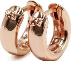 ピアス マイケルコース シルバー925 直径1.2cm ローズゴールド色 MICHAEL KORS bowl 31351QMKC1599AA791