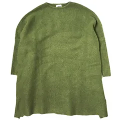 Hint&Wit URBAN RESEARCH ヒントアンドウィット アーバンリサーチ オーバーサイズクルーネックニットワンピース QA17-22C070 ONE SIZE OLIVE トップス g21849のサムネイル