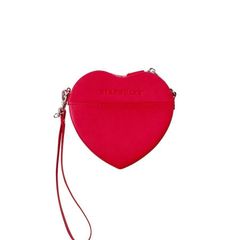 Desigual ハート型 ショルダーバッグ レッド - メルカリ