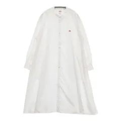 Danton ワイドロングシャツ DT-B0230 HTC ワンピース ホワイト レディース ダントン【中古】6-0125M∞