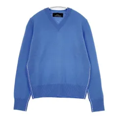 tricot COMME des GARCONS カシミヤ サイドライン セーター ニット AD2015 ブルー レディース トリココムデギャルソン【中古】6-0125T∞のサムネイル