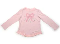 【ミキハウス/mikiHOUSE】Tシャツ・カットソー 120サイズ 女の子【子供服・ベビー服】（2044985）