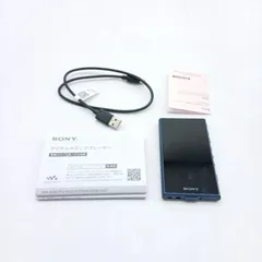 No.5018 ソニー ウォークマン 32GB Aシリーズ NW-A106 ハイレゾ対応 / MP3プレーヤー / bluetooth / android搭載 / microSD対応 タッチパネル搭載 最大26時間連続再生 360 ブルー NW-A106 LM
