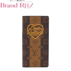 中古 ルイ ヴィトン ×ヴァージルアブロー×NIGO ポルトフォイユ プラザ ABランク 長財布 M81008 ブラウン PVC レディース LOUIS VUITTON 【送料無料】【三田店】