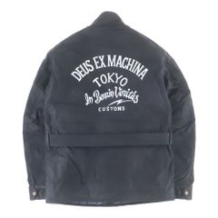 addict clothes (アディクトクローズ) ×Deus Ex Machina WAXED COTTON BMC JACKET ワックスドコットン モーターサイクルジャケット ライナーベスト付き ブラック