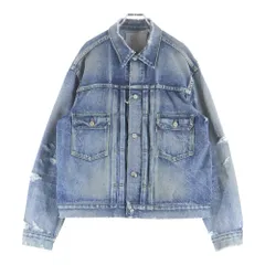 New Manual (ニュー マニュアル) #006 LV 2ND T-BACK JACKET セカンド デニムジャケットJK-AG-0001 インディゴ