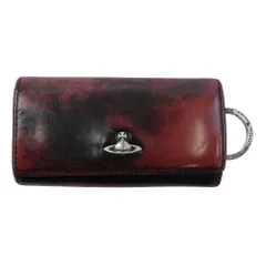 Vivienne Westwood ヴィヴィアンウエストウッド ADVAN レザー アドヴァン キーケース ブラック系 ボルドー系【中古】
