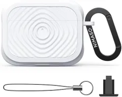 AirPods Pro3用シリコンケース 汚れ傷防止 白