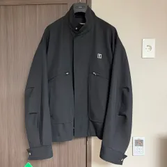 WOOYOUNGMI ウーヨンミ / 25SS ハイネック ジャケット ブラック / 52サイズ