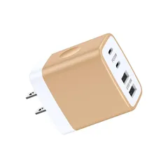 USB コンセント 4ポート 合計30W type-c アイホン急速充電器 FodLop USB-C充電器 タイプc コンセント USB電源 タイプc 携帯充電器 usb アダプター for iPhone 16/15/14/13/11, Aquos,Gal 1