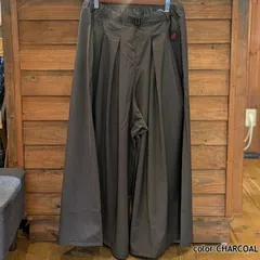 【新品】GRAMICCI グラミチ STRETCH GABARDINE FLARE PANT ストレッチギャバジンフレアパンツ  GLP4-FJP08 Charcoal チャコール Sサイズ