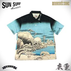 ち*ち様 キムタク 私物 WOLF'S HEAD ウルフズヘッド 丹後縮緬アロハ