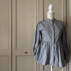 @ ナチュラルビューティーベーシック　Natural beauty basic ストライプ ブラウス シャツ トップス　レディース　blouse　shirt　Tops　ladies