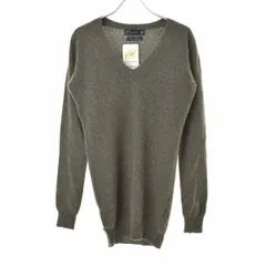 【ZARA】カシミヤVネック長袖ニットセーター