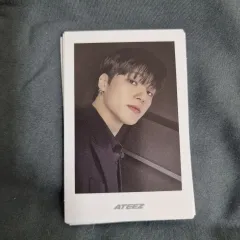 ATEEZ（エイティーズ・アチズ） poca album チェキ ポラロイド ウヨン(WOOYOUNG)
