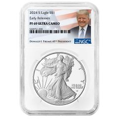 米2020年 イーグル1＄銀貨 トランプ赤ラベル NGC/PF70UC,FDI - メルカリ