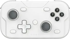 XPT コントローラー ゲームパッド Switch2 Switch pc xbox iOS Android windows スマホ対応 小さいサイズ ミニ 超軽量 Turbo 6軸ジャイロセンサー Bluetooth 無線 有線 (ホワイト)