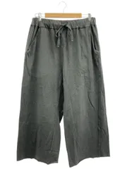 ALBUM DI FAMIGLIA (アルブムディファミリア) WIDE & SHORT TROUSERS チャコールグレー L