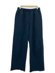 Spick & Span (スピックアンドスパン) 裏毛イージーストレートパンツ ネイビー 36