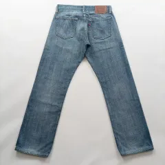 リーバイス デニムパンツ サイズ30 ストレート ヴィンテージ ウォッシュ メンズ デニムパンツ A9187